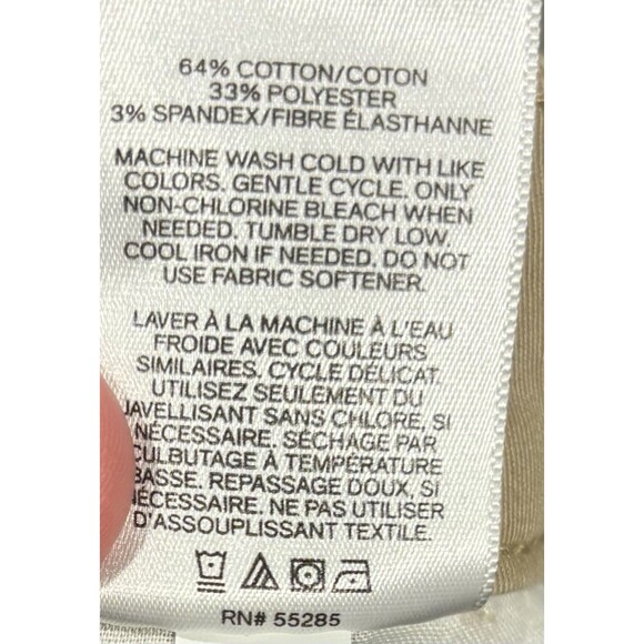 Express Men’s Pants Stretch 365 Comfort Slim Khaki 32x34 - Picture 7 of 7